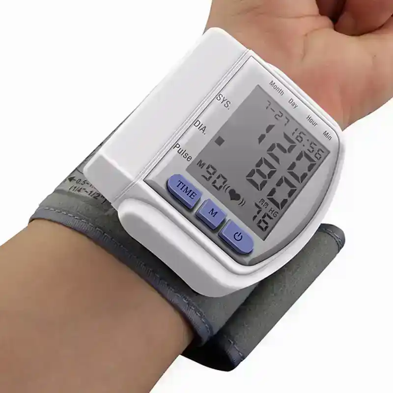 Wrist Watch Automatic Blood Pressure Monitor