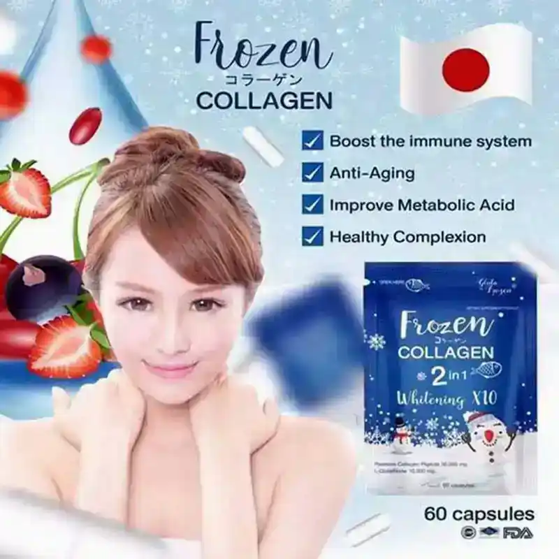 Frozen collagen vitamins