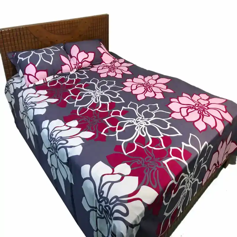 Double king Size Cotton Bed Sheet 518