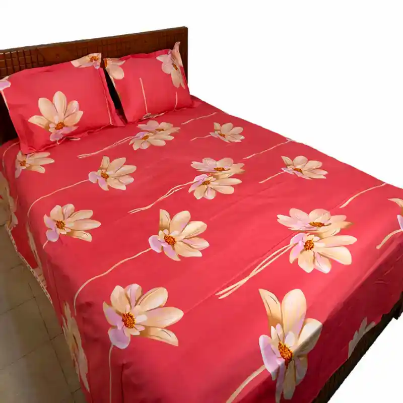 Double king Size Cotton Bed Sheet 511
